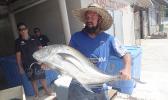 Dustin Snow with his winning catch