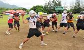 American Samoa’s All-Star quarterback Francisco Mauigoa