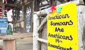 sign in Whittier, Alaska