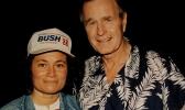 Amata with President Bush