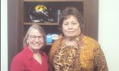 Amata with Rep. Dr. Miller Meeks