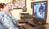 Working remotely, Congresswoman Amata congratulates Col. Dixon 