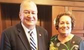 Congresswoman Amata and Congressman Sablan