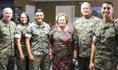 Amata with Camp Pendleton Samoan soldiers
