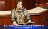 Congresswoman Uifa’atali Amata