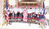 Amata with police officers