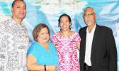  [l-r] the newly appointed Council chairman and also American Samoa Council member, Taotasi Archie Soliai; Council executive director Kitty M. Simonds; American Samoa Council member Christinna Lutu-Sanchez; and the Council’s late chairman, Edwin A. Ebisui Jr. - who passed away earlier this year in July