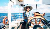 Casidhe “Cassie” Mahuka at the helm