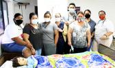 ASCC Nursing Dept director and students