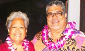 Education Department’s Teacher Quality Office assistant director, Diana S. Ameperosa and Samuel Uhrle