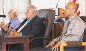 [l-r] ASG Treasurer Ueligitone Tonumaipe’a, Sen. Tuaolo Manaia Fruean, and businessman Tony Togiai