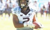 Tafuna Warriors Koison Ozu with the ball