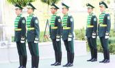 Honor Guard during flag raising ceremony. (Photo:ASNOC\TCA) Honor Guard during flag raising ceremony. (Photo:ASNOC\TCA)