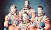 Crew members of the Artemis II mission