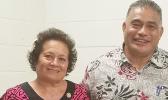Congresswoman Aumua Amata and Health Director Motusa Nua