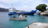 Docking at Aunu’u harbor. {(America Samoa Tourism Facebook)