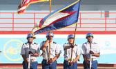 Tafuna High School’s JROTC Color Guard