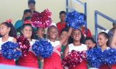 The AYFS cheerleading squad 