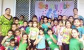 Aua Elementary School students