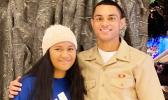 Toa o Samoa Ben Maulupe of Aua with his niece Christina Tase