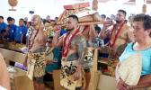 Bible procession during Mass of Ordination