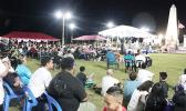 crowd at family fun day
