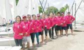 Sailing Association of American Samoa sailers and Lazers
