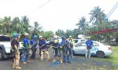 Now certified, Bluesky Technical staff successfully completed safety and rescue training, allowing for Bluesky to ensure employee safety.  [Courtesy photo]