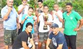 American Samoa’s winning boxing team