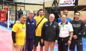 Vice President of the American Samoa Amateur Boxing Association (ASABA), Okesene Malala is now the first American Samoa boxing coach to receive a 1-Star Coach Certificate from the Amateur International Boxing Association (AIBA) on the far left, with the other coaches and trainers during the AIBA training camp in Canberra, Australia. [Courtesy photo]
