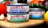 Cans of Bumble Bee tuna