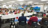 Newly renovated Pago Pago International Airport Arrival Terminal during recent cabinet meeting