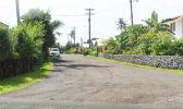 Cardinal Pio Road, one of the side roads in the Fatuoaiga and Ottoville area