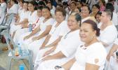 Members of the Congregational Church of Jesus in Samoa choir