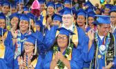 Faasao Marist High School Class of 2017 performed their Graduation song.  [photo:EM]