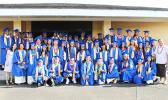 Cougars and Crusaders of Faasao Marist High School Class of 2017.  [photo:EM]