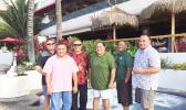 FHS Class of 1985 in Hawai'i attended their first class reunion at Duke's Restaurant in Waikiki when Hawai’i officially kicked off its mini reunion in November 2016. [Courtesy photo]