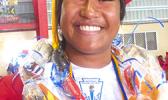 Fagaitua High School class of 2018 Co Salutatorian, Sauiluma Afusia [photo: Leua Aiono Frost]