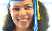 Samoana High School class of 2018 Co Valedictorian, Karlinna Suluama Afoa-Lutu Sanchez.