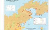 Coastal zone map