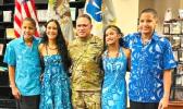 COL Le’iato and his wife Rima have four children