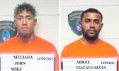 The cousins are from American Samoa. Muliaga recently moved to Guam to join Ahkee who has been stationed on Guam since 2019. John Mike Muliaga and Fiatuagaluia Ahkee