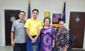 Congratulations to Ben Schuster and his proud parents!
