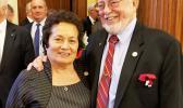 Congresswoman Amata with Dean of the House Congressman Don Young.