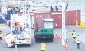 American Samoa Custom’s Division inspecting inbound cargo. [SN file photo]