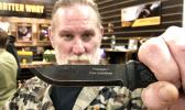 Highly regarded survival expert, David Canterbury, has teamed with Mora Knives to create the exciting Garberg Carbon knife for survival and your daily chores.    [Photo: Barry Markowitz]