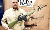 At the 2018 SHOT Show in Las Vegas, Roy Hill, Brownell’s Public Relations specialist understood when I told him his company’s newly announced “Retro” models would bring tears to the eyes of American Samoa’s Vietnam Era veterans.  [Photo: Barry Markowitz]