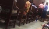 A screenshot of the live video recording on social media when the Court was in session. 