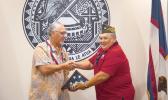 Governor and VFW member