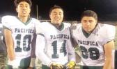 #68 (Junior), David Jake Aina, #14 (Senior), Faamaini Joshua Aina, #10 (Junior), Faleapoi Julio Ain 